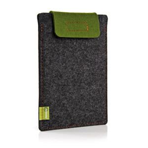 iPad Tasche Almwild Filz grün