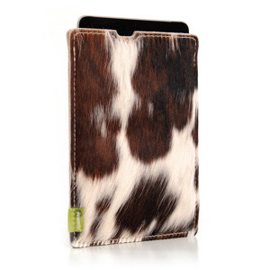 iPad Tasche Almwild Kuhfell & Filz